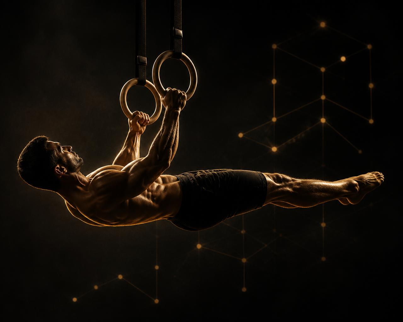 Færdighedstræ med progression mod muscle-up og front lever
